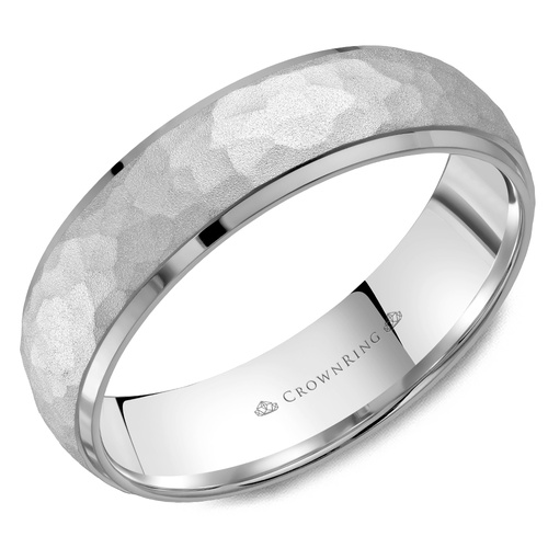 CrownRing Carved Wedding Band WB-9918