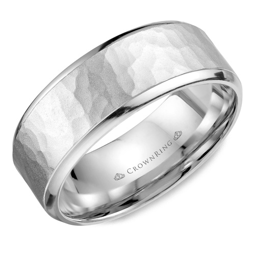 CrownRing Carved Wedding Band WB-9968