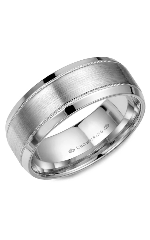 CrownRing Classic Wedding Band WB-8108