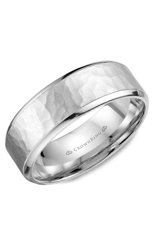 CrownRing Carved Wedding Band WB-8140