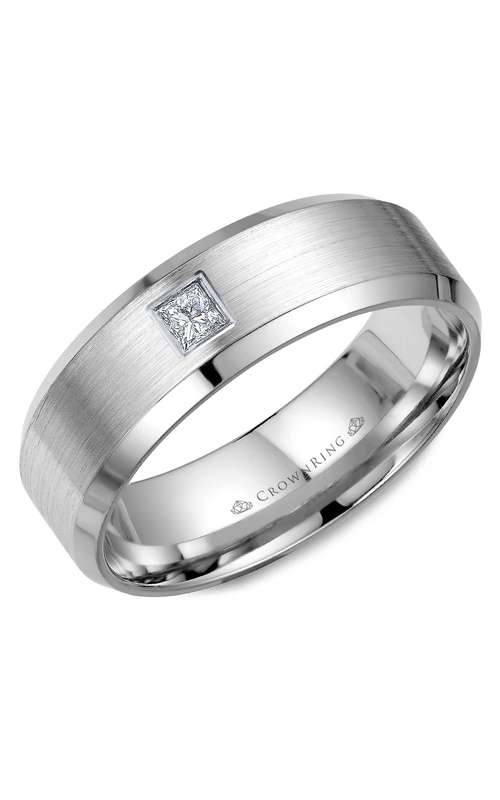 CrownRing Diamond Wedding Band WB-9826