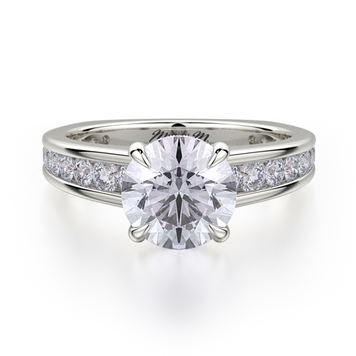 Michael M Crown Engagement Ring R705-2