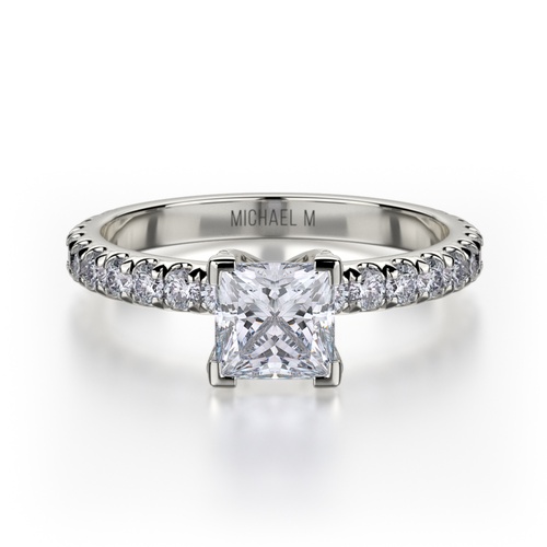 Michael M Europa Engagement Ring R493-0.75