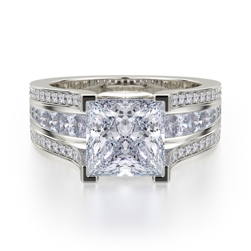 Michael M Strada Engagement Ring R465-2