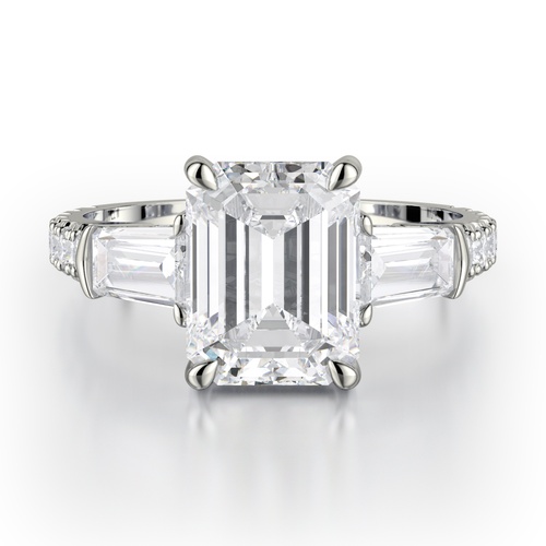 Michael M Trinity Engagement Ring R765-2.5