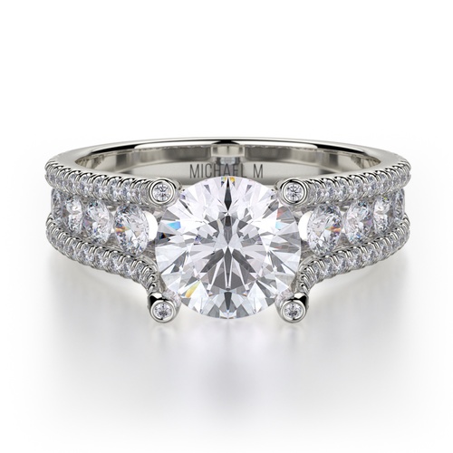 Michael M Strada Engagement Ring R679S-1.5