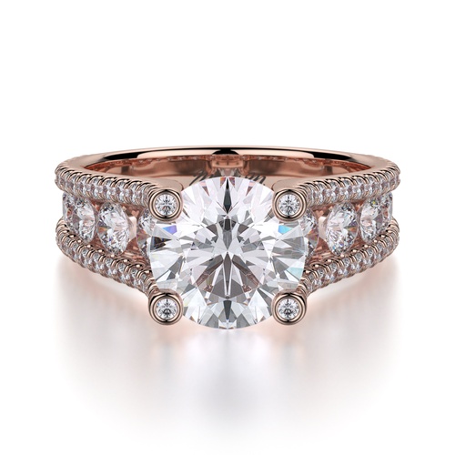 Michael M Strada Engagement Ring R679-2