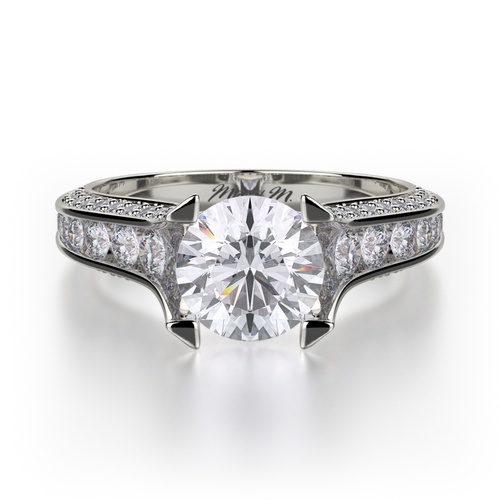 Michael M Strada Engagement Ring R678-1.5