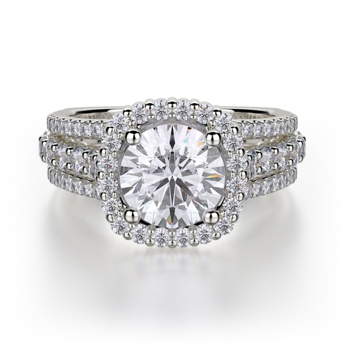 Michael M Stella Engagement Ring R681-1.5