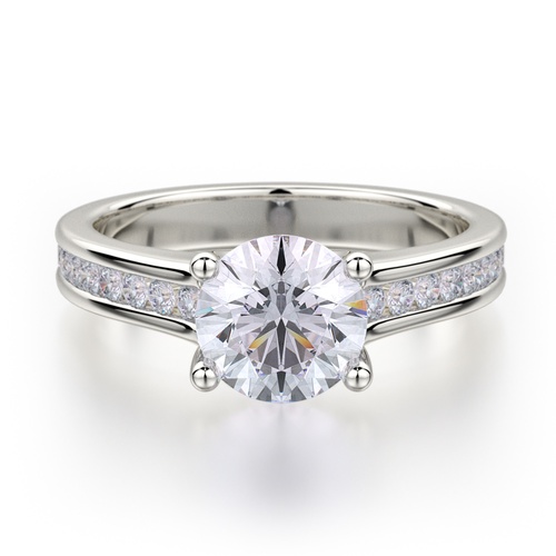 Michael M Defined Engagement Ring R461-1