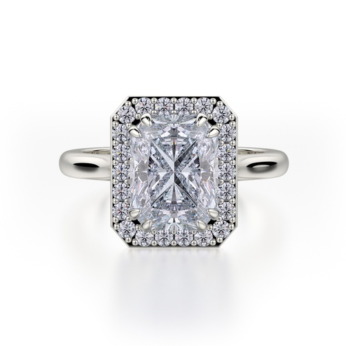 Michael M Defined Engagement Ring R727-2