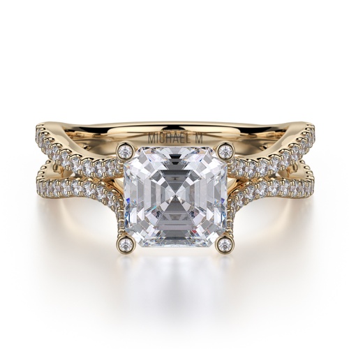 Michael M Defined Engagement Ring R725-2
