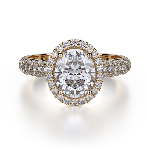 Michael M Defined Engagement Ring R730-2
