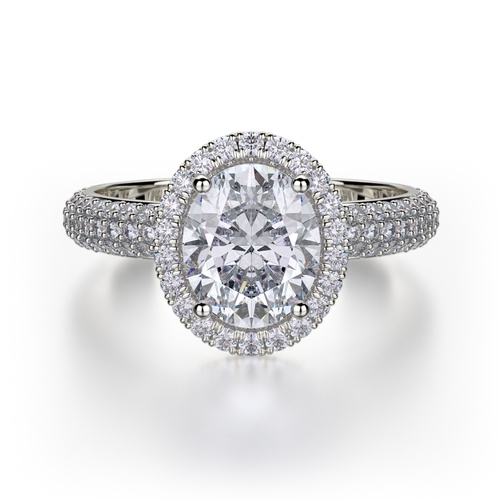 Michael M Defined Engagement Ring R730-2