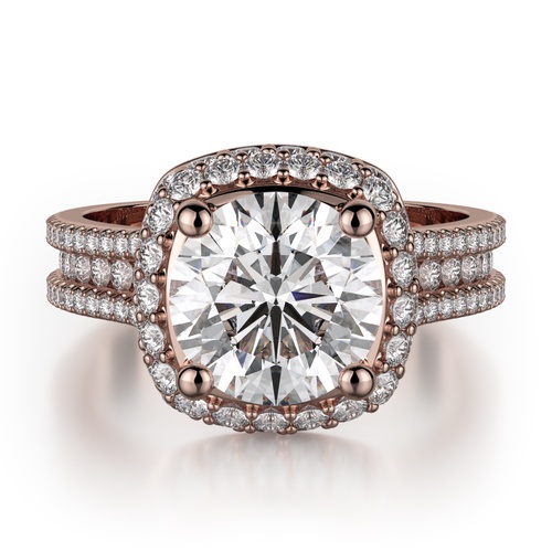 Michael M Defined Engagement Ring R755-2