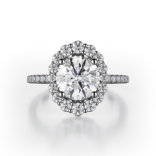 Michael M Defined Engagement Ring R739-1.5