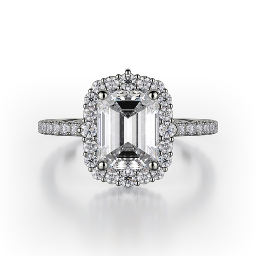 Michael M Defined Engagement Ring R739-2EM