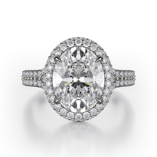 Michael M Defined Engagement Ring R778-3
