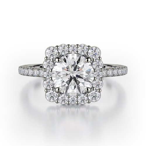 Michael M Defined Engagement Ring R784-2