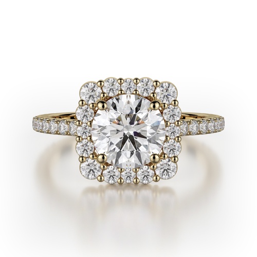 Michael M Defined Engagement Ring R784-2