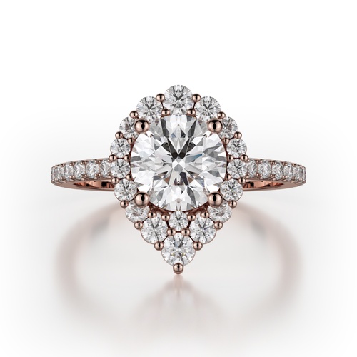 Michael M Defined Engagement Ring R785-2