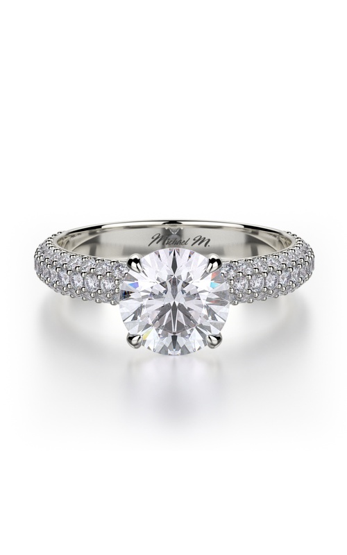 Michael M Crown Engagement Ring R699-1.5