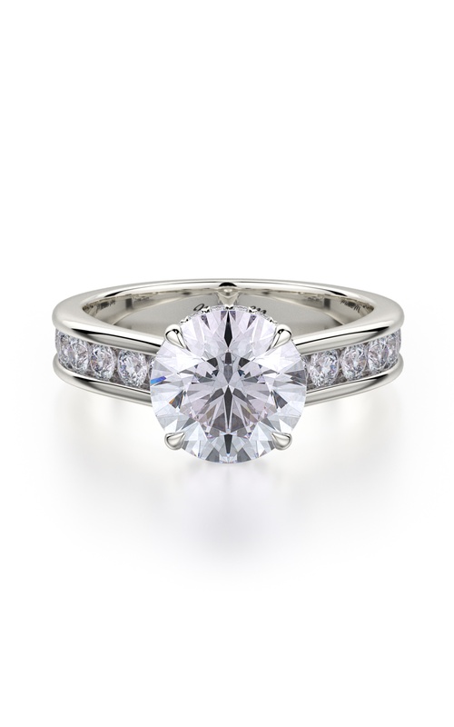 Michael M Crown Engagement Ring R704-2