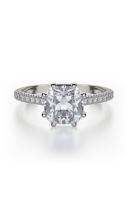 Michael M Crown Engagement Ring R712-1.5