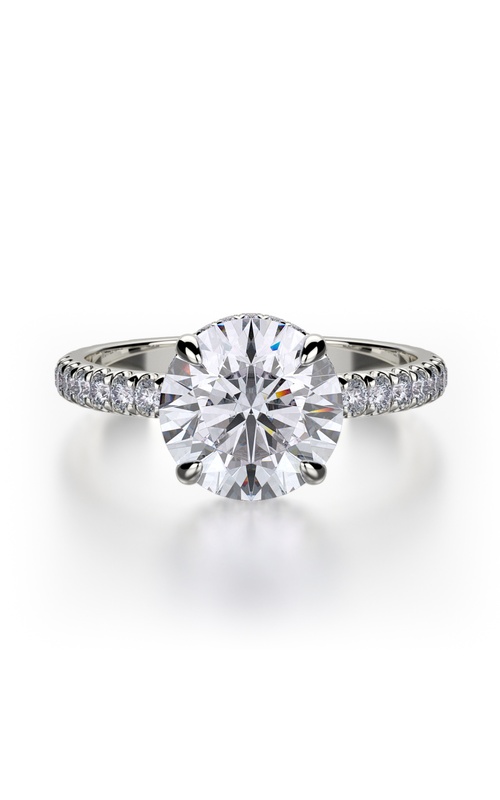 Michael M Crown Engagement Ring R742-2