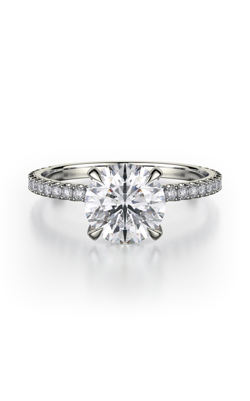 Michael M Crown Engagement Ring R706-1.5