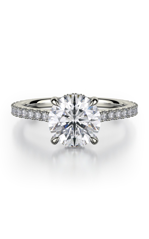 Michael M Crown Engagement Ring R749-1.5