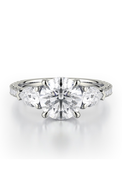 Michael M Trinity Engagement Ring R758-2