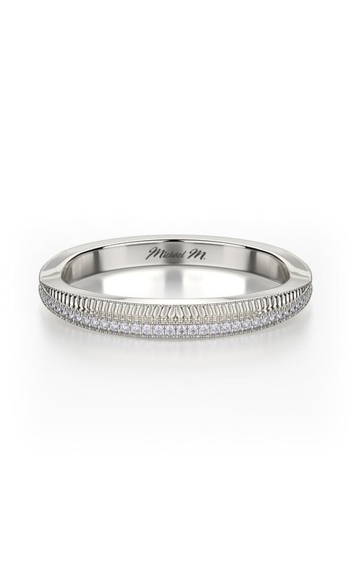 Michael M   Platinum Wedding Band R575B