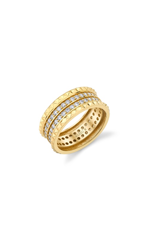 Michael M Tetra Wedding Band B362