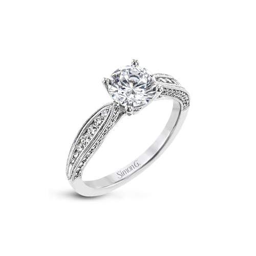 Simon G Side Hustle Engagement Ring TR784