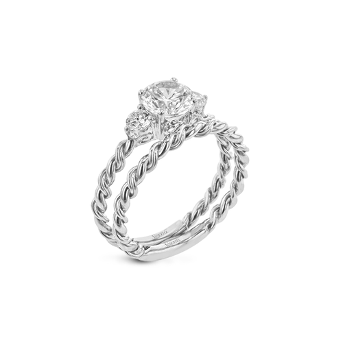 Simon G Twist Engagement Ring LR2637