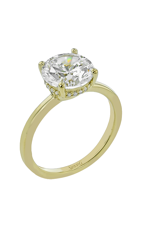 Engagement Ring – 18K Yellow Gold Round LR4206 | Simon G.