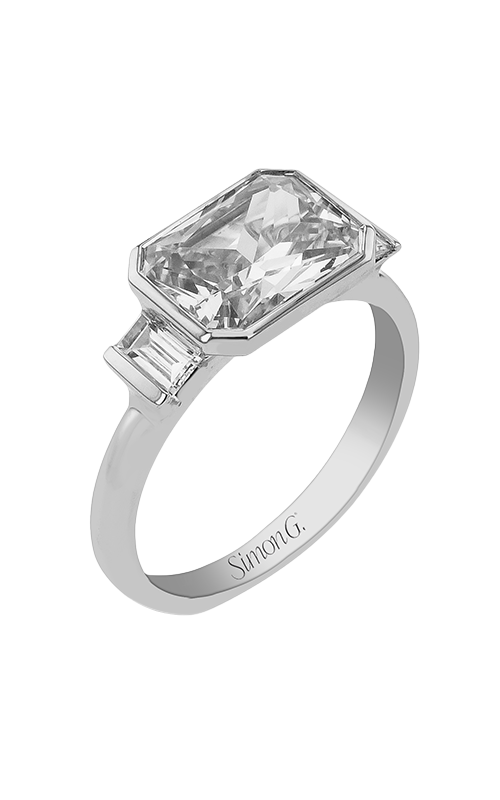 Engagement Ring – 18K White Gold Not Included (Sold Separately) LR5022 | Simon G.