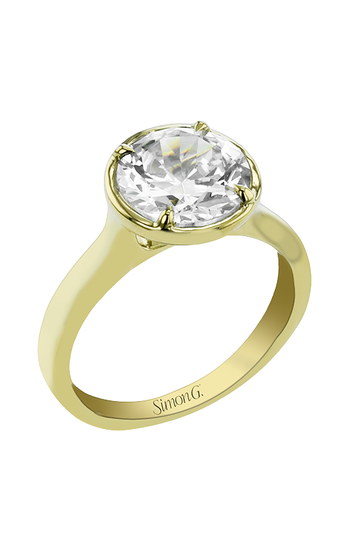 Engagement Ring – 18K Yellow Gold Round LR5046 | Simon G.