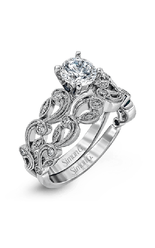 Simon G TRELLIS Engagement Ring TR473