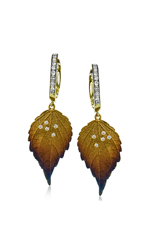 Simon G FALLEN-LEAVES Earrings DE184