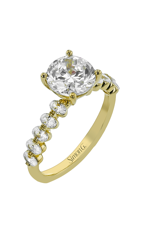 Engagement Ring – 18K Yellow Gold Round Not Included (Sold Separately) LR4270-Y | Simon G.