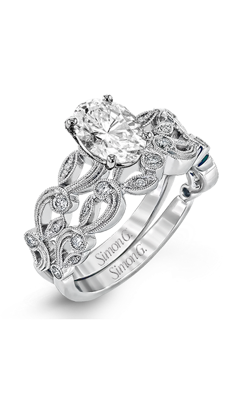 Simon G Trellis Engagement Ring TR473-OV Simon G Trellis Engagement Ring TR473-OV