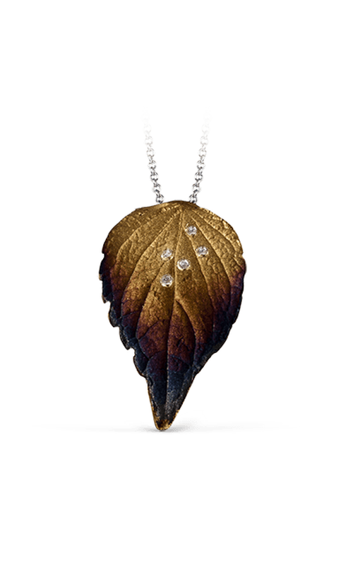 Simon G Fallen Leaves Necklace DP184