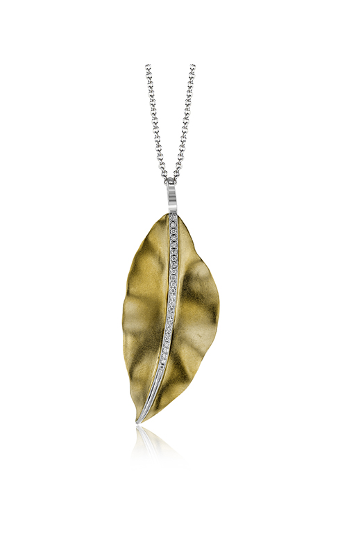 Simon G Fallen Leaves Necklace LP4521-Y