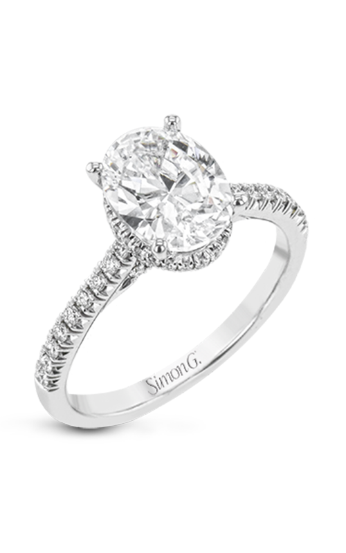 Simon G Underhalo Engagement Ring LR2345