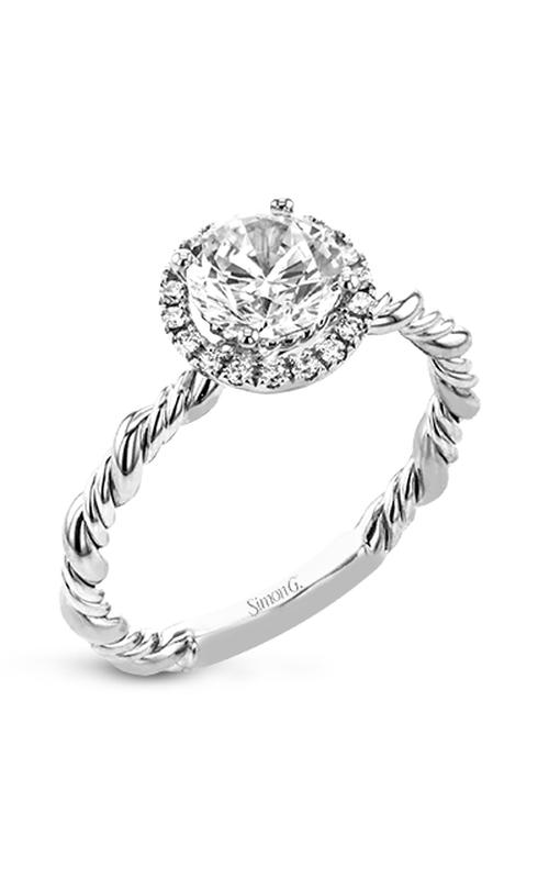 Simon G Twist Engagement Ring Lr2790