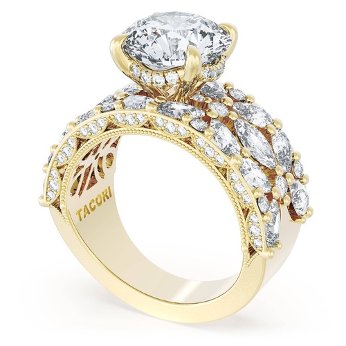 TACORI Classic Crescent Engagement Ring 22RD1012FY