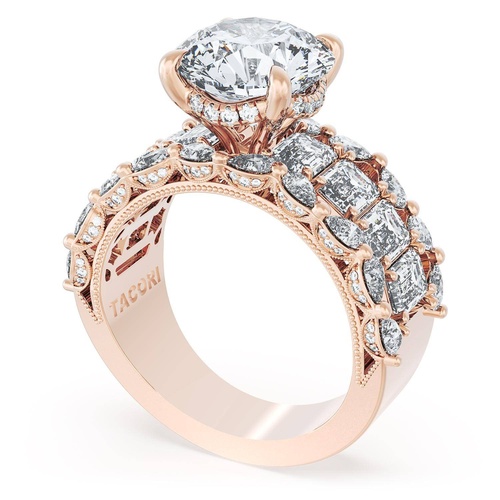 TACORI Classic Crescent Engagement Ring 23RD1012FPK