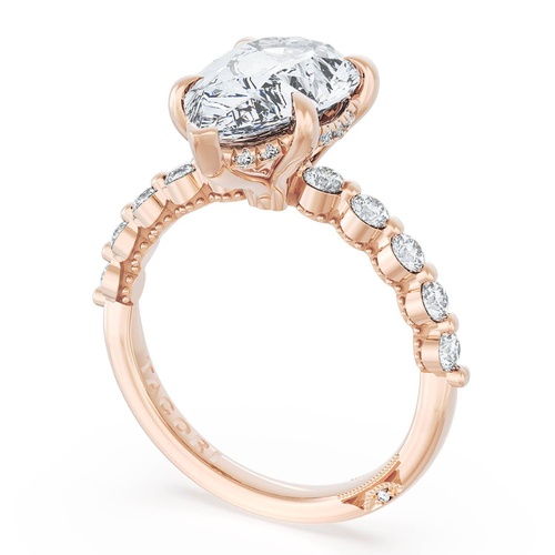 TACORI Sculpted Crescent Engagement Ring 266625PS13X8FPK